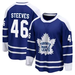 Men's Alex Steeves Toronto Maple Leafs Special Edition 2.0 Jersey - Royal Breakaway