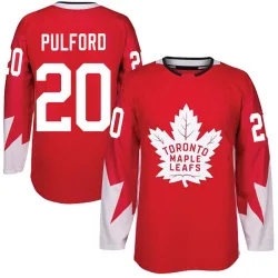 Men's Bob Pulford Toronto Maple Leafs Alternate Jersey - Red Authentic