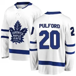 Men's Bob Pulford Toronto Maple Leafs Away Jersey - White Breakaway