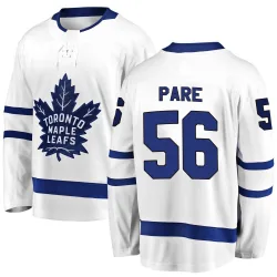 Men's Cedric Pare Toronto Maple Leafs Away Jersey - White Breakaway