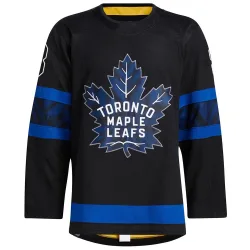 Men's Chris Tanev Toronto Maple Leafs Alternate Jersey - Black Authentic