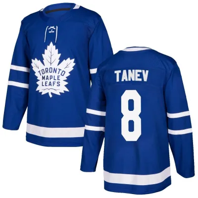 Men's Chris Tanev Toronto Maple Leafs Home Jersey - Blue Authentic