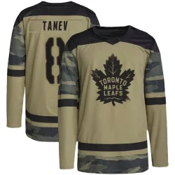 Men's Chris Tanev Toronto Maple Leafs Military Appreciation Practice Jersey - Camo Authentic