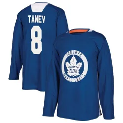 Men's Chris Tanev Toronto Maple Leafs Practice Jersey - Royal Authentic