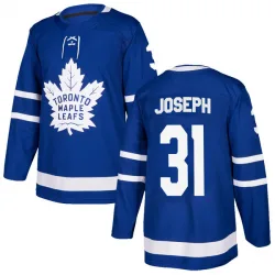 Men's Curtis Joseph Toronto Maple Leafs Home Jersey - Blue Authentic