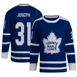 Men's Curtis Joseph Toronto Maple Leafs Reverse Retro 2.0 Jersey - Royal Authentic