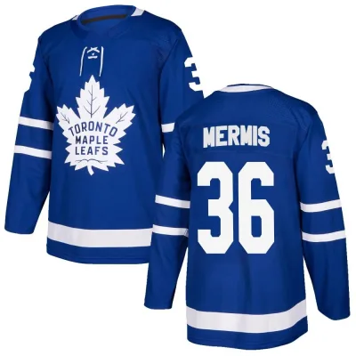 Men's Dakota Mermis Toronto Maple Leafs Home Jersey - Blue Authentic