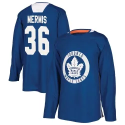 Men's Dakota Mermis Toronto Maple Leafs Practice Jersey - Royal Authentic