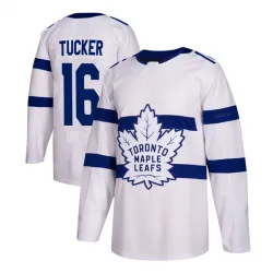 Men's Darcy Tucker Toronto Maple Leafs 2018 Stadium Series Jersey - White Authentic