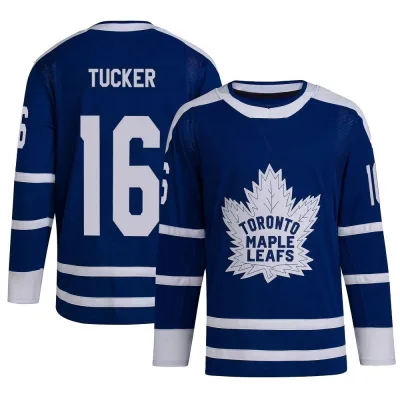 Men's Darcy Tucker Toronto Maple Leafs Reverse Retro 2.0 Jersey - Royal Authentic