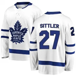 Men's Darryl Sittler Toronto Maple Leafs Away Jersey - White Breakaway