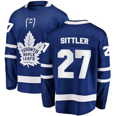 Men's Darryl Sittler Toronto Maple Leafs Home Jersey - Blue Breakaway