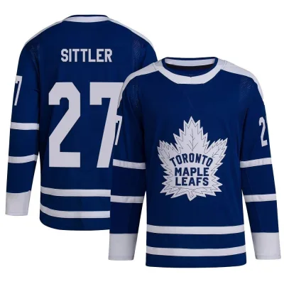 Men's Darryl Sittler Toronto Maple Leafs Reverse Retro 2.0 Jersey - Royal Authentic