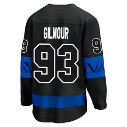 Men's Doug Gilmour Toronto Maple Leafs Alternate Premier Jersey - Black Breakaway