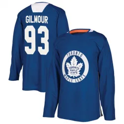 Men's Doug Gilmour Toronto Maple Leafs Practice Jersey - Royal Authentic