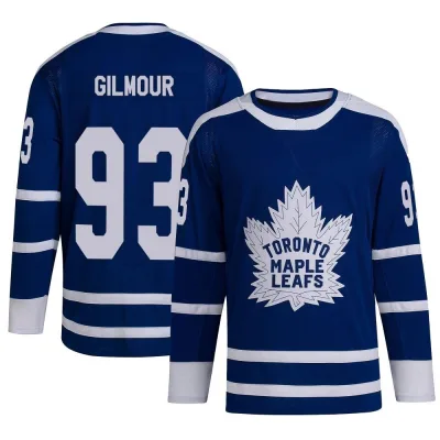 Men's Doug Gilmour Toronto Maple Leafs Reverse Retro 2.0 Jersey - Royal Authentic