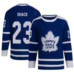 Men's Eddie Shack Toronto Maple Leafs Reverse Retro 2.0 Jersey - Royal Authentic