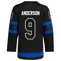 Men's Glenn Anderson Toronto Maple Leafs Alternate Jersey - Black Authentic