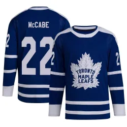 Men's Jake McCabe Toronto Maple Leafs Reverse Retro 2.0 Jersey - Royal Authentic