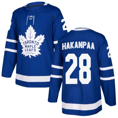 Men's Jani Hakanpaa Toronto Maple Leafs Home Jersey - Blue Authentic