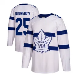 Men's Joe Nieuwendyk Toronto Maple Leafs 2018 Stadium Series Jersey - White Authentic