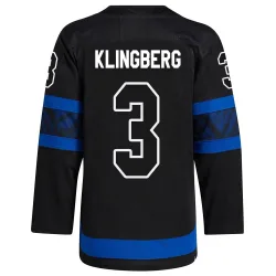 Men's John Klingberg Toronto Maple Leafs Alternate Jersey - Black Authentic