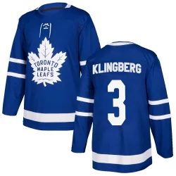 Men's John Klingberg Toronto Maple Leafs Home Jersey - Blue Authentic