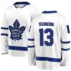 Men's Mats Sundin Toronto Maple Leafs Away Jersey - White Breakaway