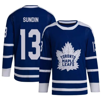 Men's Mats Sundin Toronto Maple Leafs Reverse Retro 2.0 Jersey - Royal Authentic