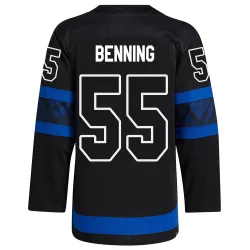 Men's Matt Benning Toronto Maple Leafs Alternate Jersey - Black Authentic