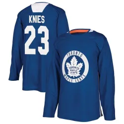 Men's Matthew Knies Toronto Maple Leafs Practice Jersey - Royal Authentic