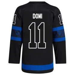 Men's Max Domi Toronto Maple Leafs Alternate Jersey - Black Authentic