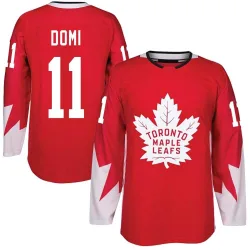 Men's Max Domi Toronto Maple Leafs Alternate Jersey - Red Authentic