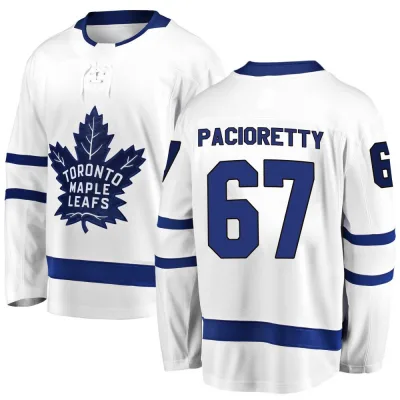 Men's Max Pacioretty Toronto Maple Leafs Away Jersey - White Breakaway