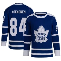 Men's Mikko Kokkonen Toronto Maple Leafs Reverse Retro 2.0 Jersey - Royal Authentic