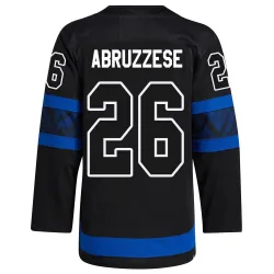 Men's Nick Abruzzese Toronto Maple Leafs Alternate Jersey - Black Authentic