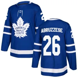 Men's Nick Abruzzese Toronto Maple Leafs Home Jersey - Blue Authentic