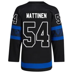 Men's Nicolas Mattinen Toronto Maple Leafs Alternate Jersey - Black Authentic