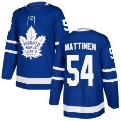 Men's Nicolas Mattinen Toronto Maple Leafs Home Jersey - Blue Authentic