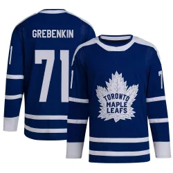 Men's Nikita Grebenkin Toronto Maple Leafs Reverse Retro 2.0 Jersey - Royal Authentic