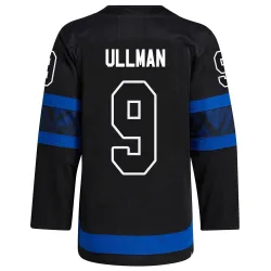 Men's Norm Ullman Toronto Maple Leafs Alternate Jersey - Black Authentic