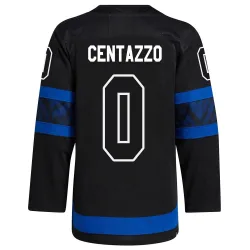 Men's Orrin Centazzo Toronto Maple Leafs Alternate Jersey - Black Authentic