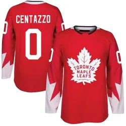 Men's Orrin Centazzo Toronto Maple Leafs Alternate Jersey - Red Authentic