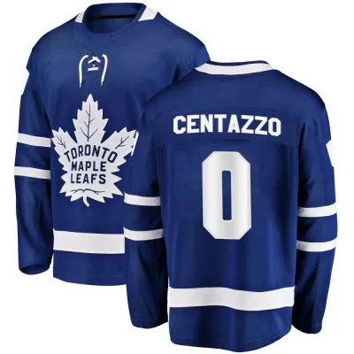 Men's Orrin Centazzo Toronto Maple Leafs Home Jersey - Blue Breakaway