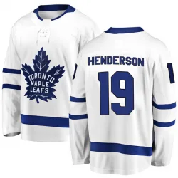 Men's Paul Henderson Toronto Maple Leafs Away Jersey - White Breakaway