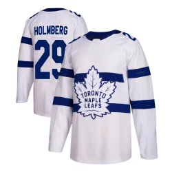 Men's Pontus Holmberg Toronto Maple Leafs 2018 Stadium Series Jersey - White Authentic