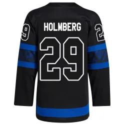 Men's Pontus Holmberg Toronto Maple Leafs Alternate Jersey - Black Authentic