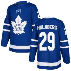 Men's Pontus Holmberg Toronto Maple Leafs Home Jersey - Blue Authentic