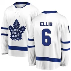 Men's Ron Ellis Toronto Maple Leafs Away Jersey - White Breakaway