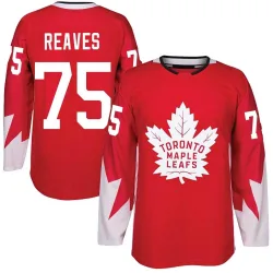 Men's Ryan Reaves Toronto Maple Leafs Alternate Jersey - Red Authentic